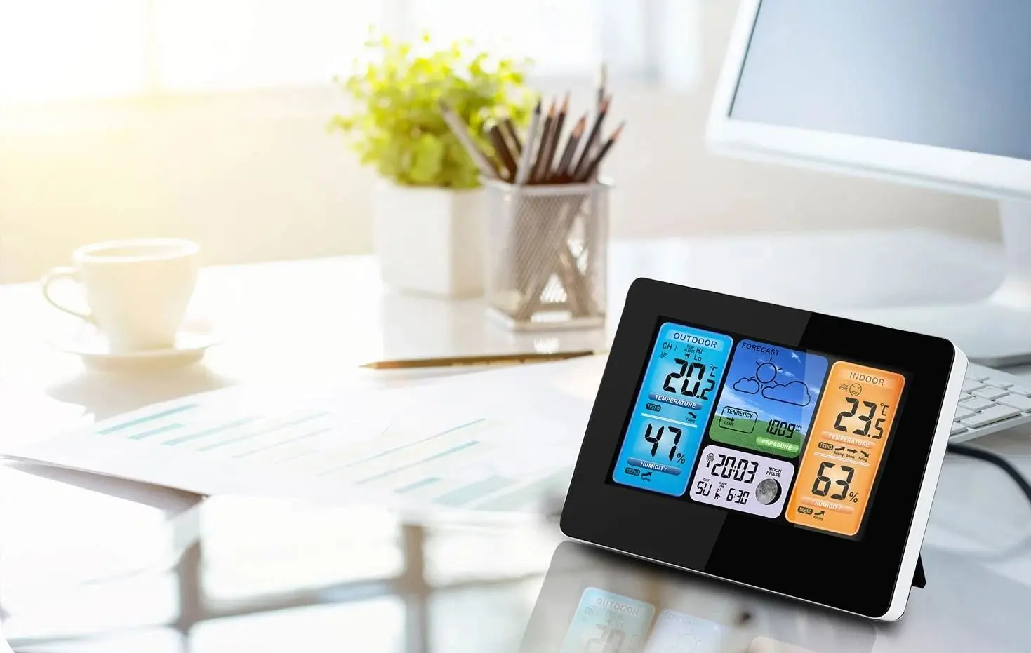 Statie meteorologica Berdsen BD-902 (Black)