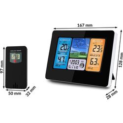 Statie meteorologica Berdsen BD-902 (Black) Thumb