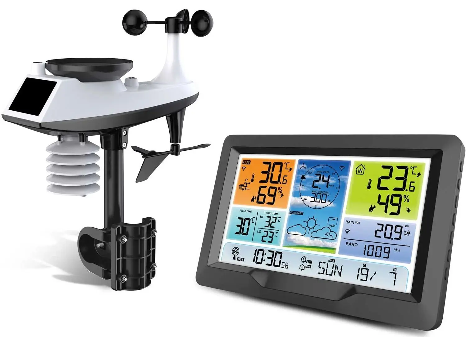 Statie meteorologica Berdsen BD-905 (Graphite)