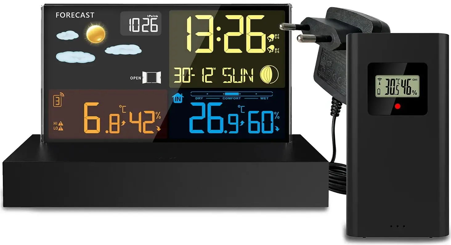 Statie meteorologica Berdsen BD-912 391200 (Black) - 2