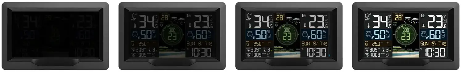 Statie meteorologica Berdsen BD-914 391400 (Black/White) - 4