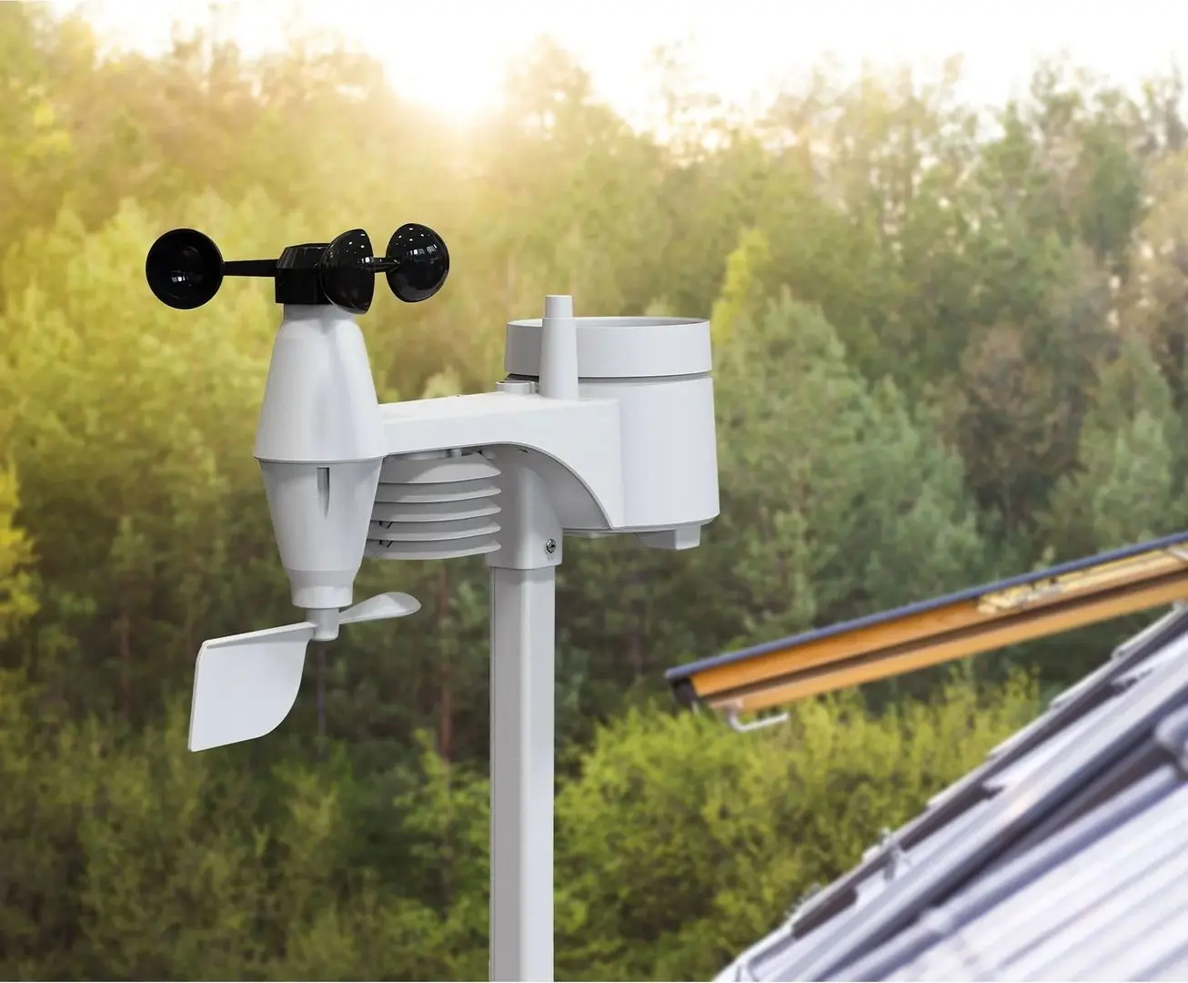 Statie meteorologica 5in1 Bresser WiFi (White)