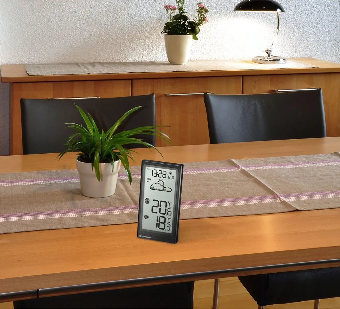 Statie meteorologica Bresser RC Weather Station Meteo Temp (Black)