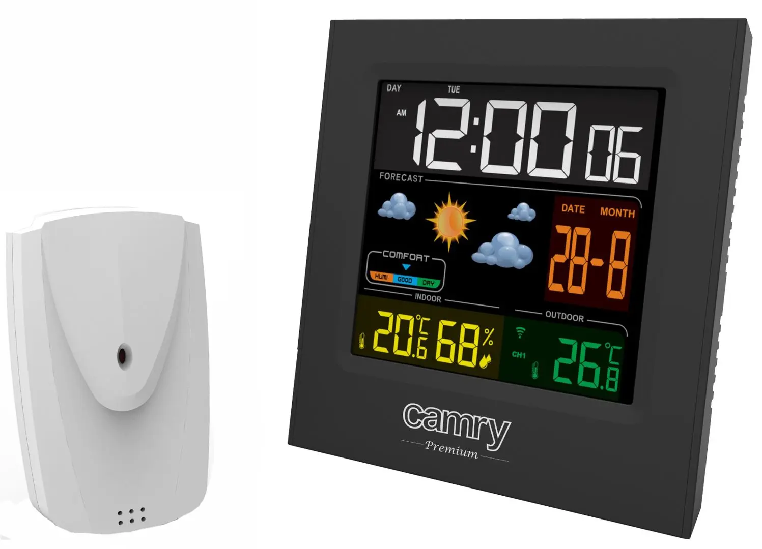 Statie meteorologica Camry CR 1166 (Black)