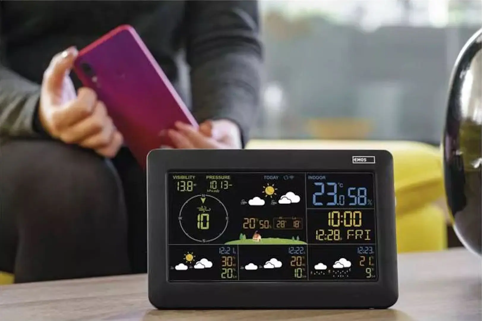 Startie meteorologica Emos E0389 (Black) - 11