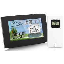 Statie meteo Fan Ju FJ3551A (Black) Thumb