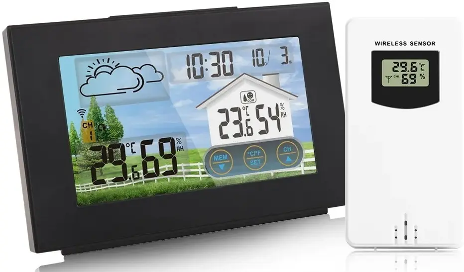 Statie meteo Fan Ju FJ3551A (Black) - 5