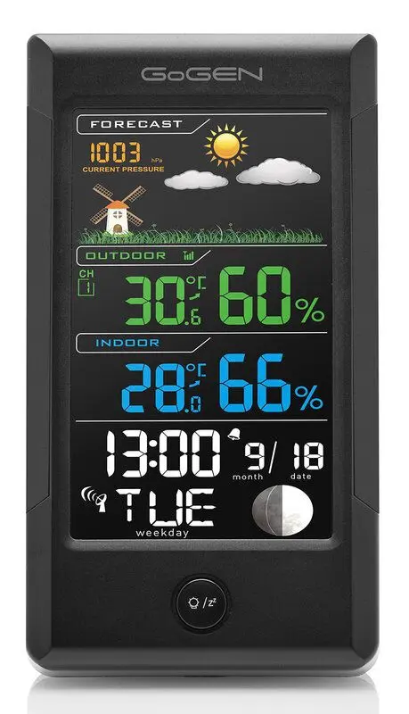 Метеостанция GoGEN ME 1296 (Black)