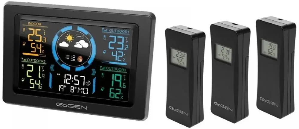 Метеостанция GoGen ME 3397 B (Black)