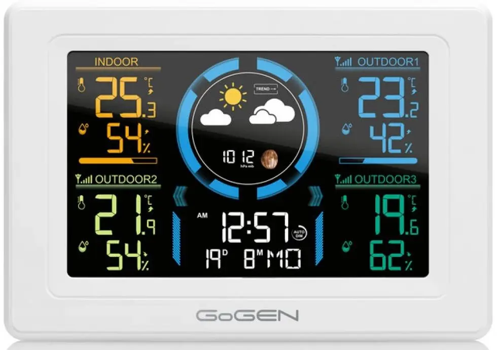 Метеостанция GoGen ME 3397 W (White) - 2