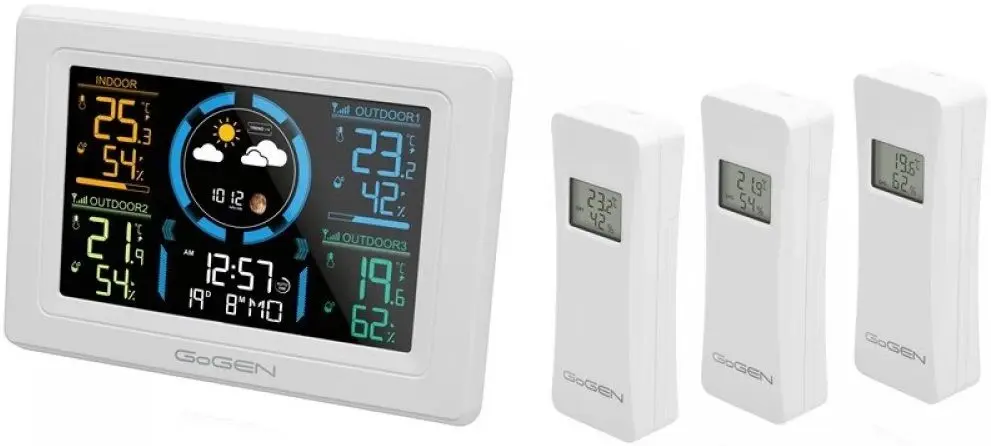 Метеостанция GoGen ME 3397 W (White)