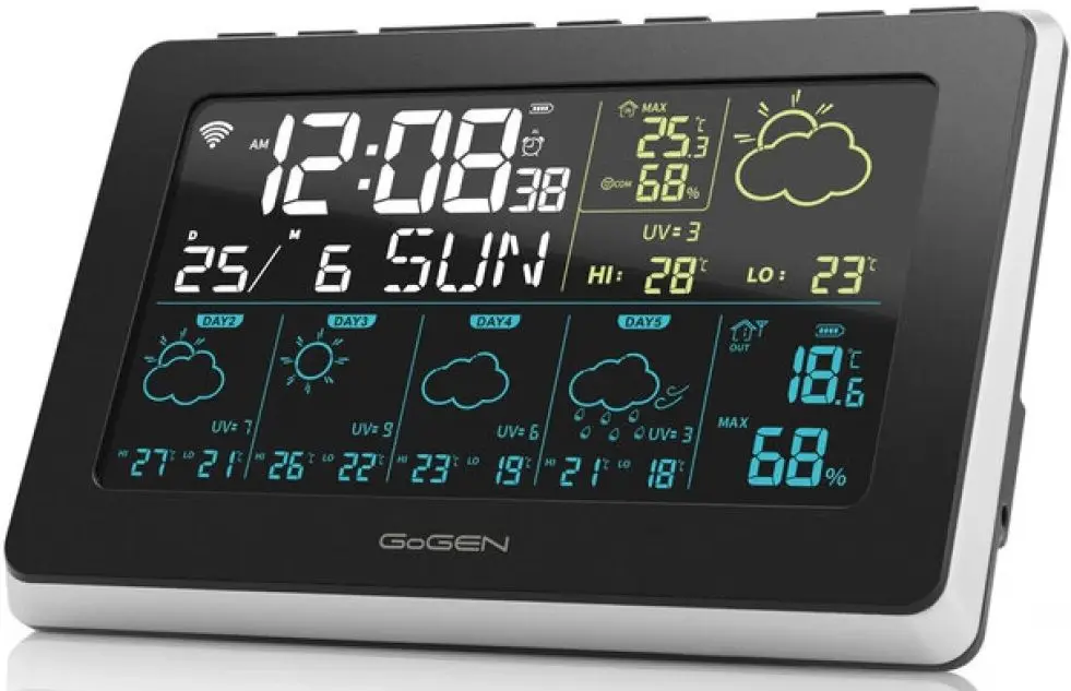Метеостанция GoGen ME 3565 SMART (Black) - 2