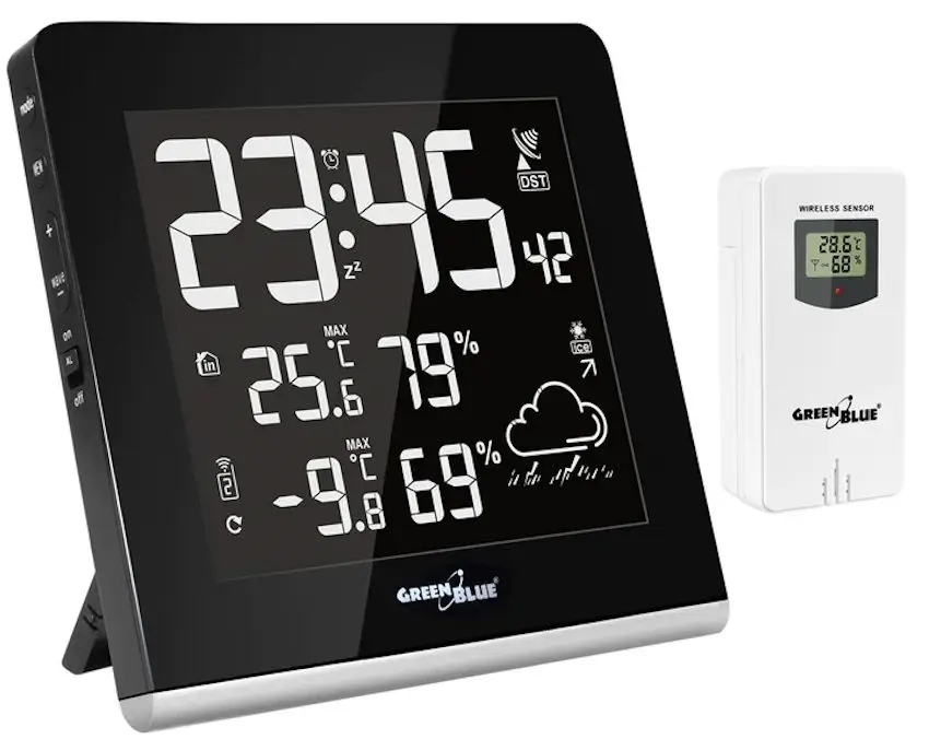 Startie meteorologica GreenBlue GB151 (Black/White) - 2