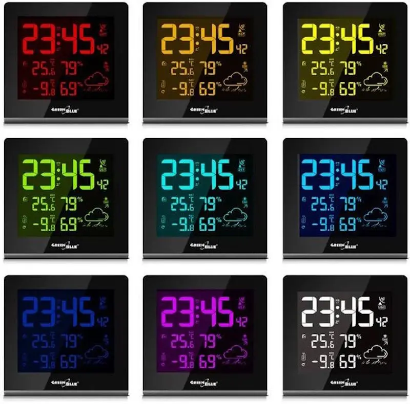 Startie meteorologica GreenBlue GB151 (Black/White) - 5