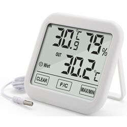 Термогигрометр GreenBlue GB381 (White) Thumb