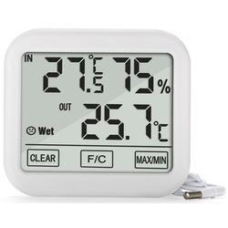 Термогигрометр GreenBlue GB381 (White)