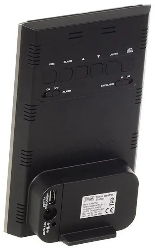 Statie meteorologica GreenBlue GB520 (Black/White) - 2