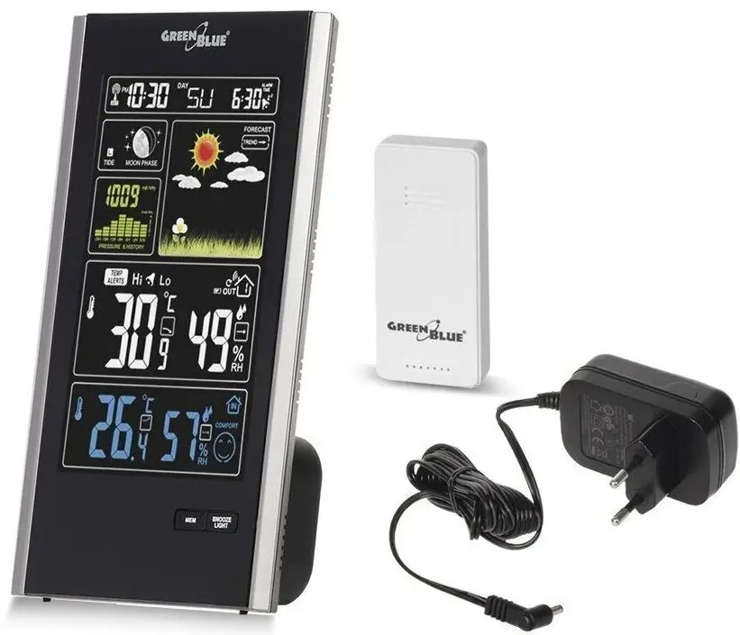 Statie meteorologica GreenBlue GB520 (Black/White) - 5