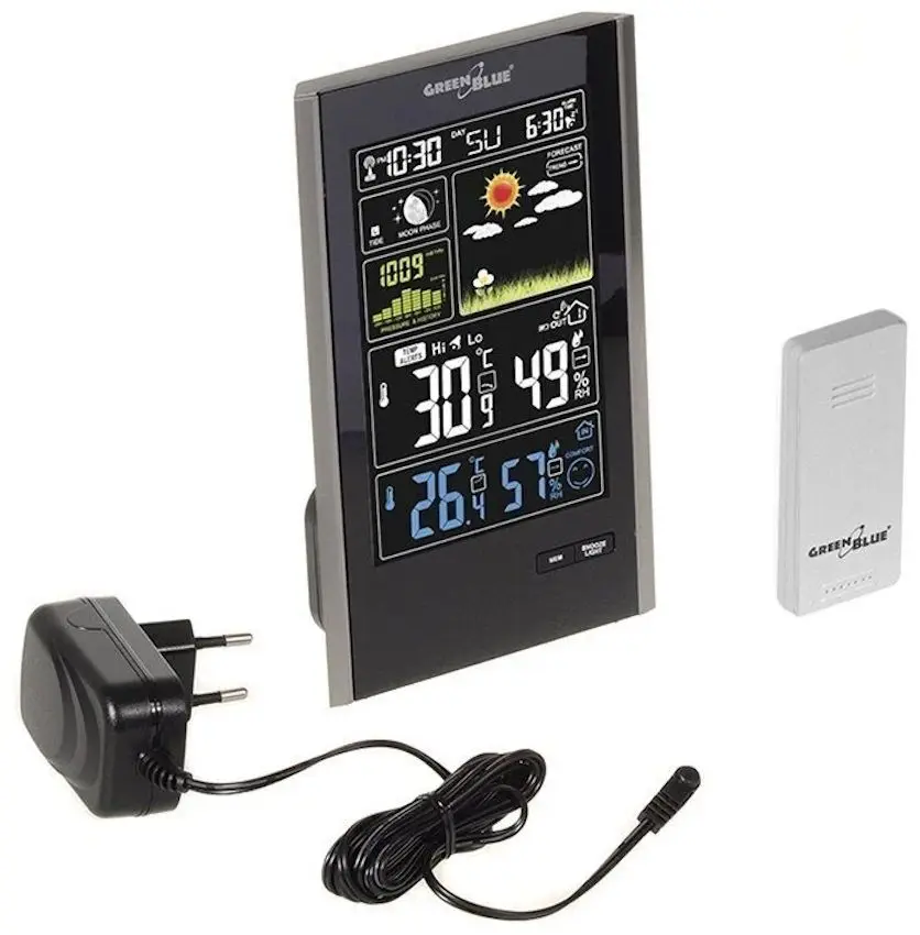 Statie meteorologica GreenBlue GB520 (Black/White) - 6