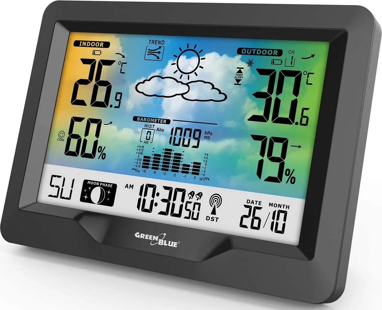 Startie meteorologica GreenBlue GB540 (Black) - 3