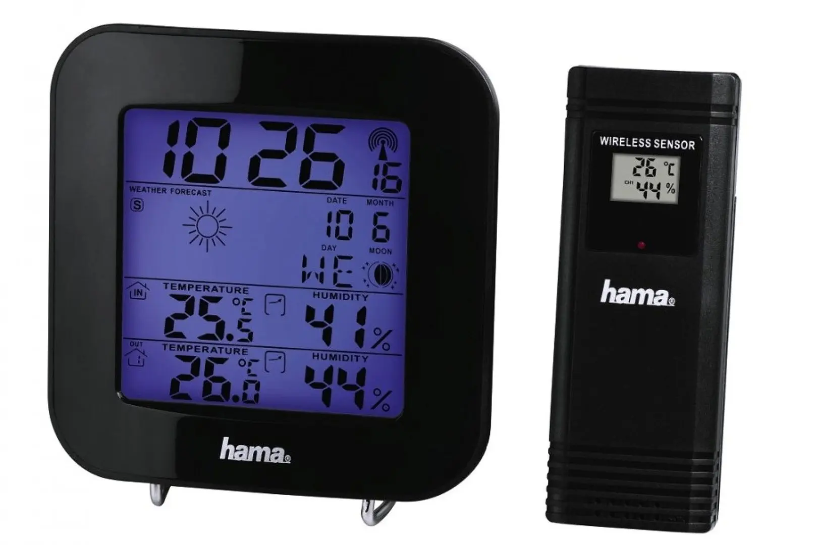 Statie meteorologica Hama EWS-200 (Black) - 2