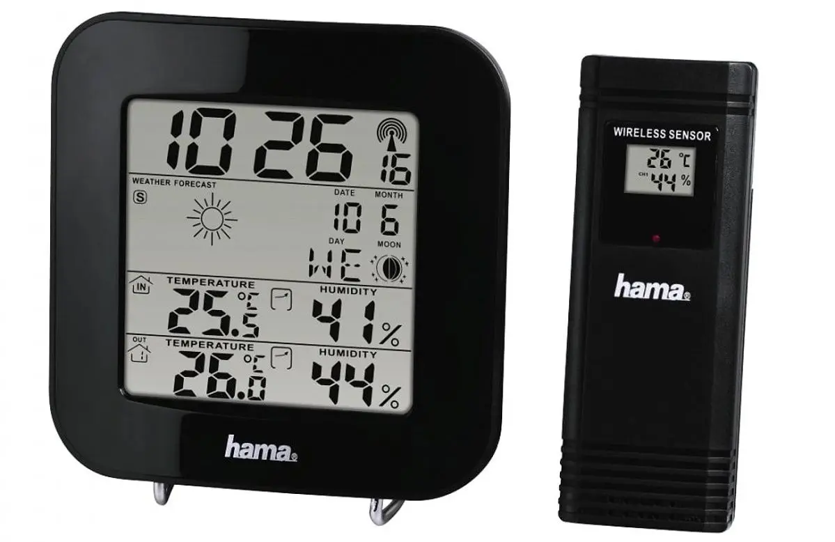 Statie meteorologica Hama EWS-200 (Black)