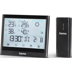Statie meteo Hama Full Touch (Black)
