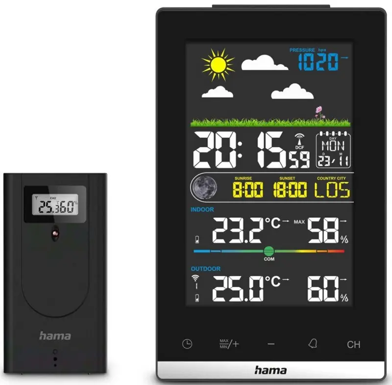 Метеостанция Hama Jamaica 222239 (Black)