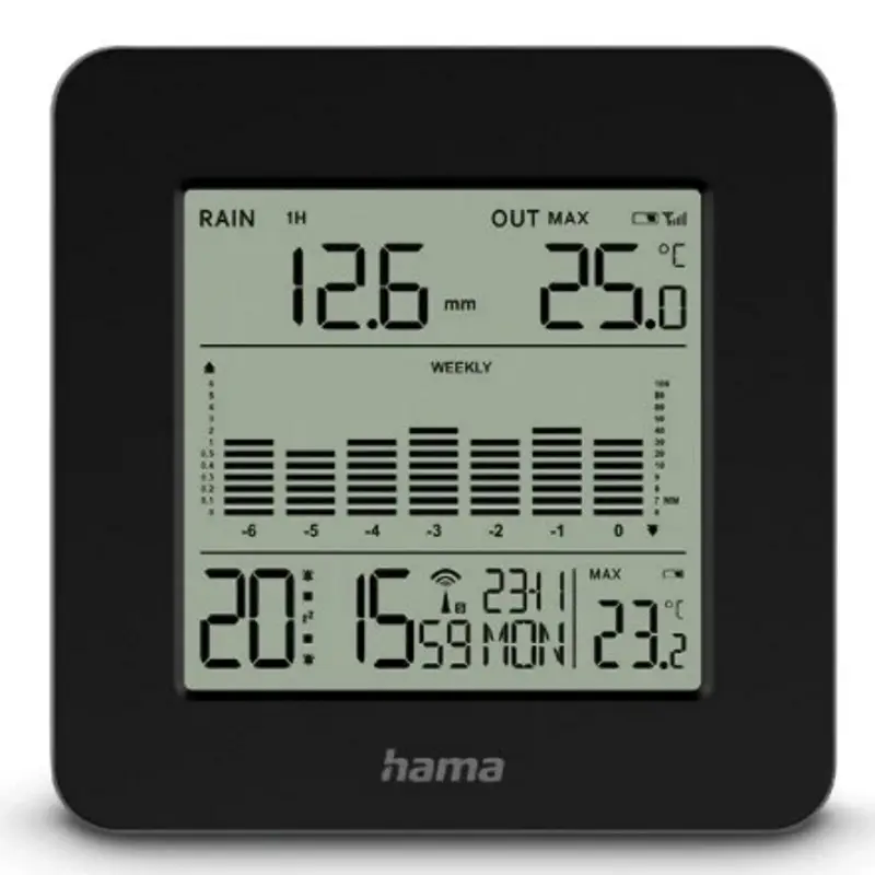 Statie meteorologica Hama Mykonos 222220 (Black)