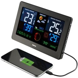 Statie meteorologica Hama Premium 186380 (Black) Thumb