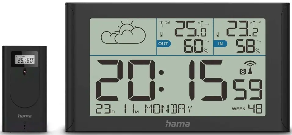 Метеостанция Hama Sylt 222216 (Black)