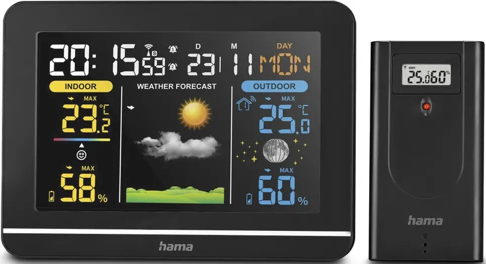 Statie meteo Hama Usedom (Black)