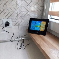 Метеостанция Izoxis 22452 (Black/White) Thumb