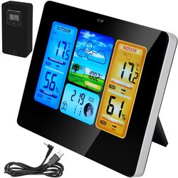 Statie meteorologica Izoxis 22452 (Black/White)