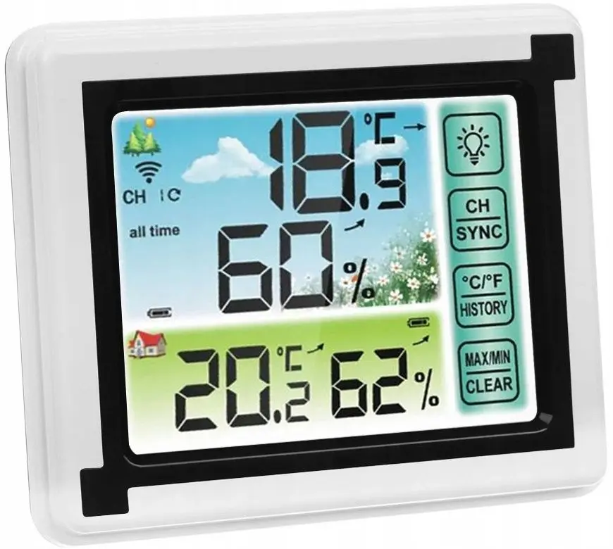 Метеостанция Izoxis 5902802921710 (Black/White)