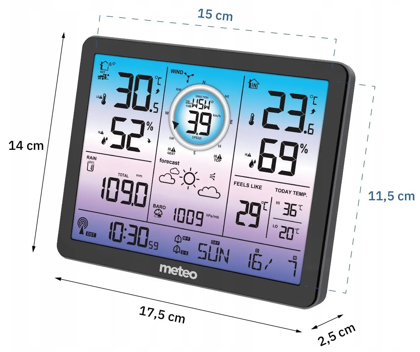 Метеостанция Meteo 05SP600 (Black) - 4