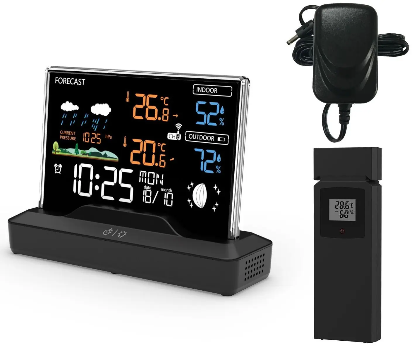 Statie meteorologica Modern Home G-870 (Black)