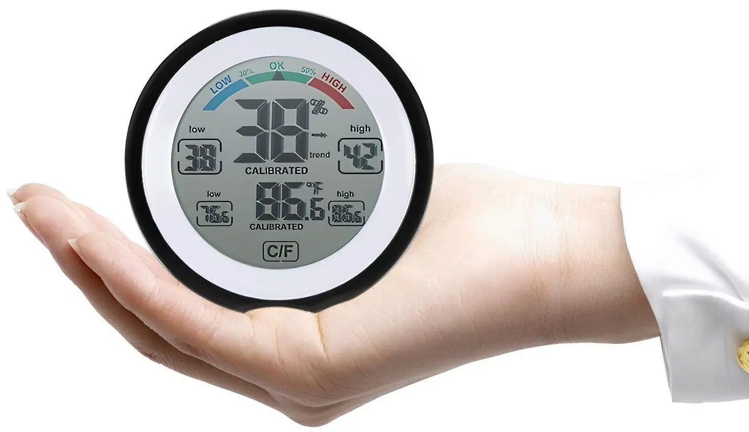 Термометр Procart 594206 (Black/White)