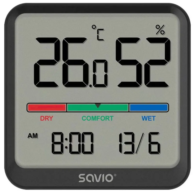 Statie meteorologica Savio CT-01/B (Black)