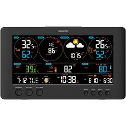 Метеостанция Sencor SWS 12500 (Black) Thumb
