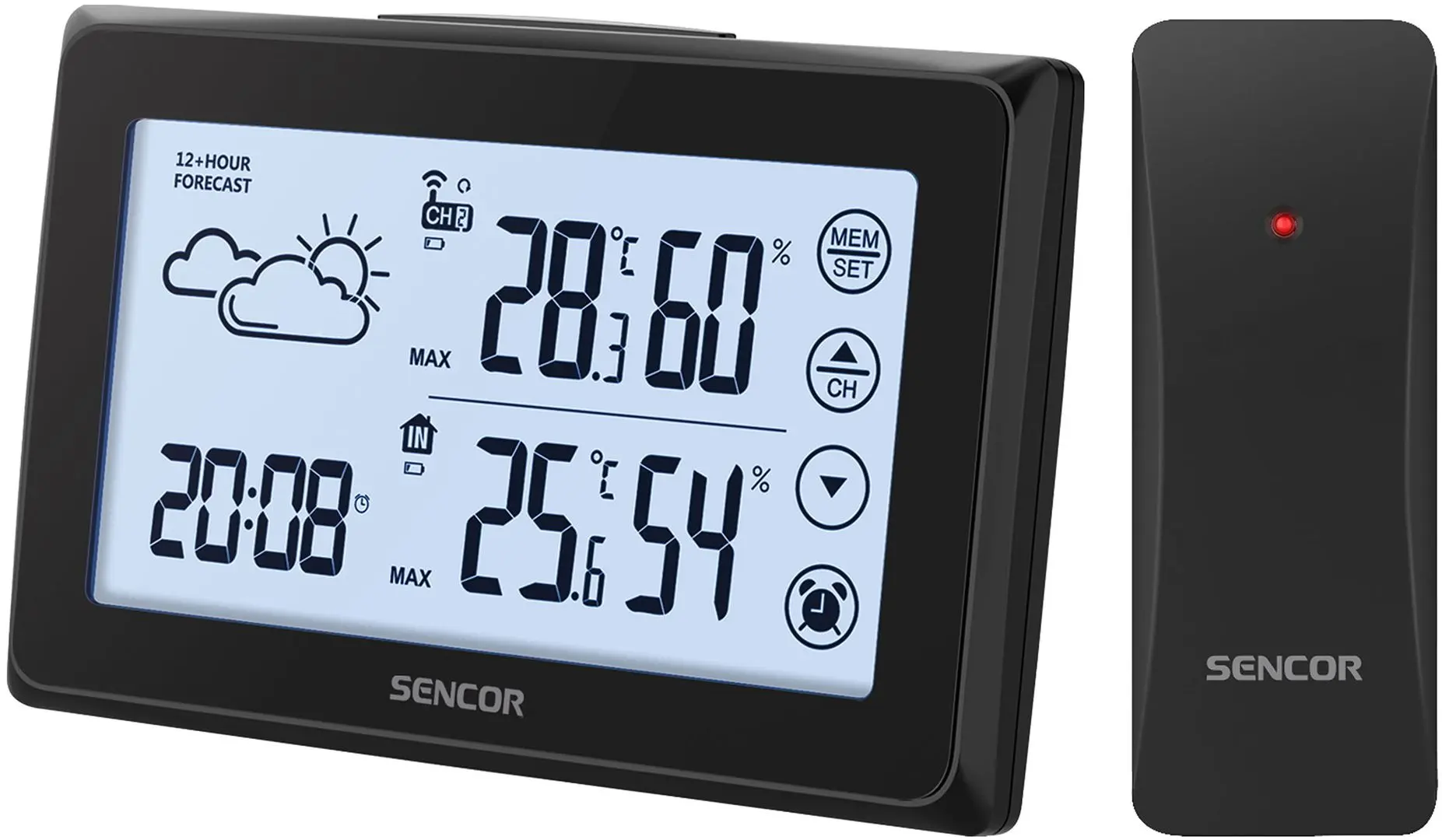 Statie meteorologica Sencor SWS 2850 (Black) - 2