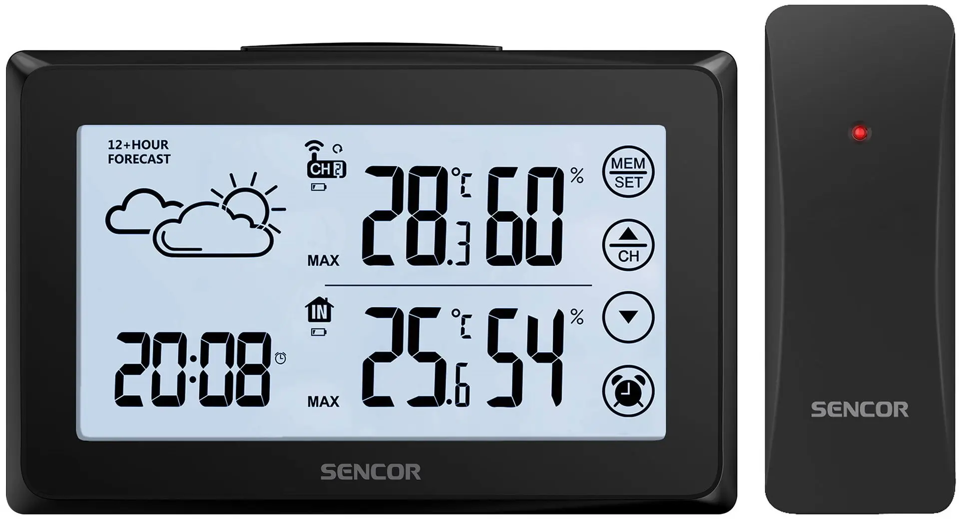 Statie meteorologica Sencor SWS 2850 (Black)
