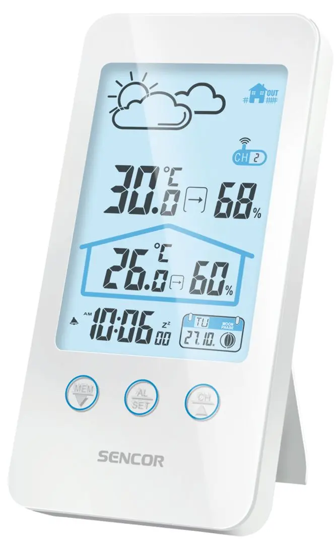 Statie meteorologica Sencor SWS 3000 W (White) - 2