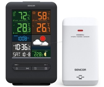 Метеостанция Sencor SWS 7300 (Black)