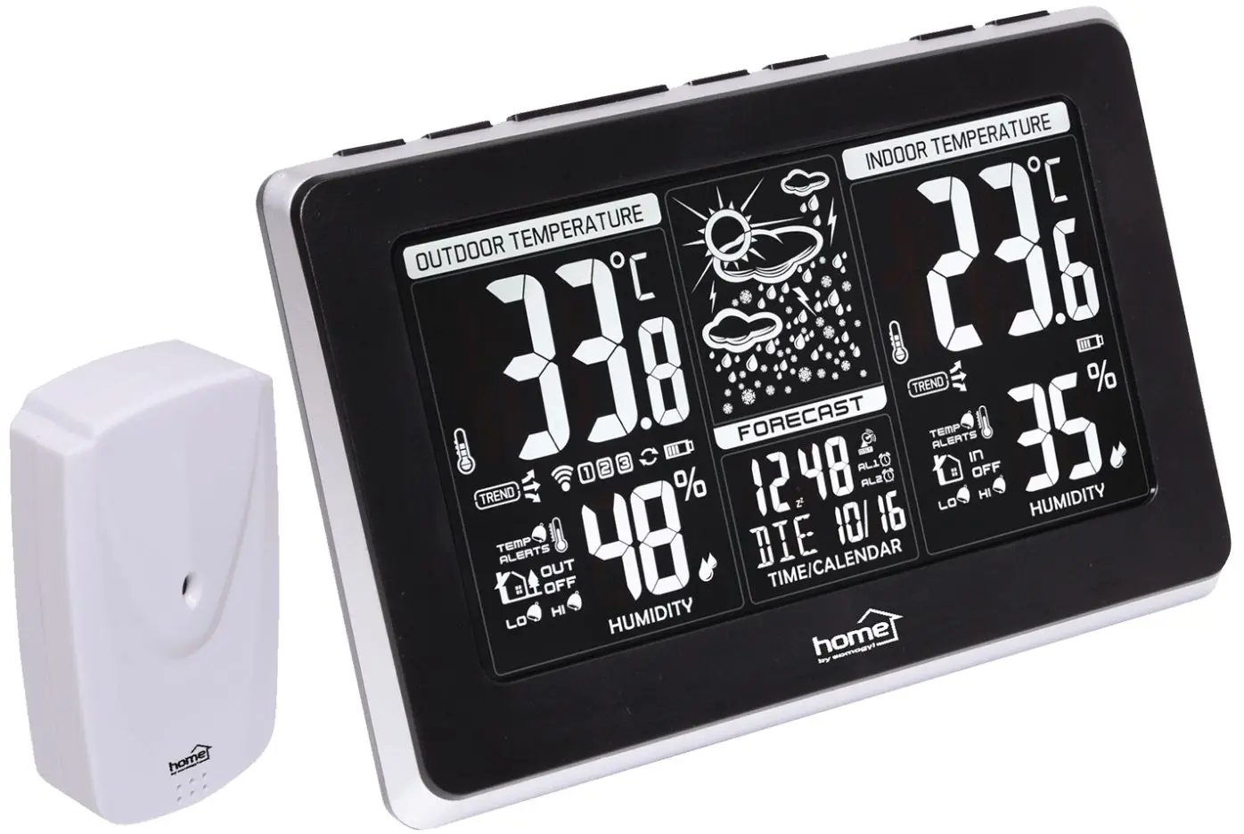Statie meteorologica Somogyi HCW 25 (Black/Silver)