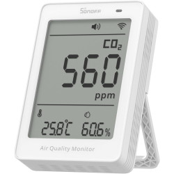Statie meteo Sonoff AirGuard CO2 SAWF-08P (White) Thumb