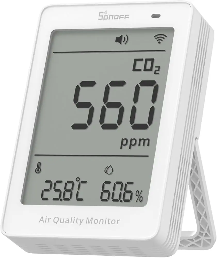 Statie meteo Sonoff AirGuard CO2 SAWF-08P (White)