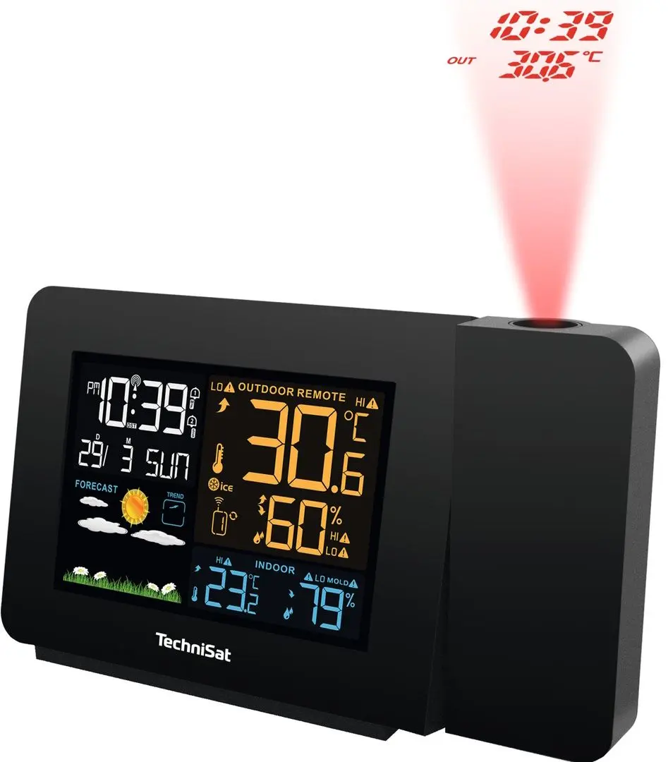 Statie meteorologica TechniSat Imeteo P1 (Black) - 2