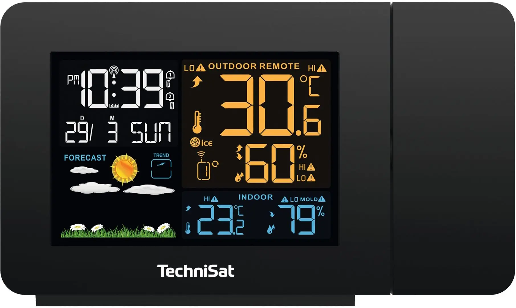 Statie meteorologica TechniSat Imeteo P1 (Black)