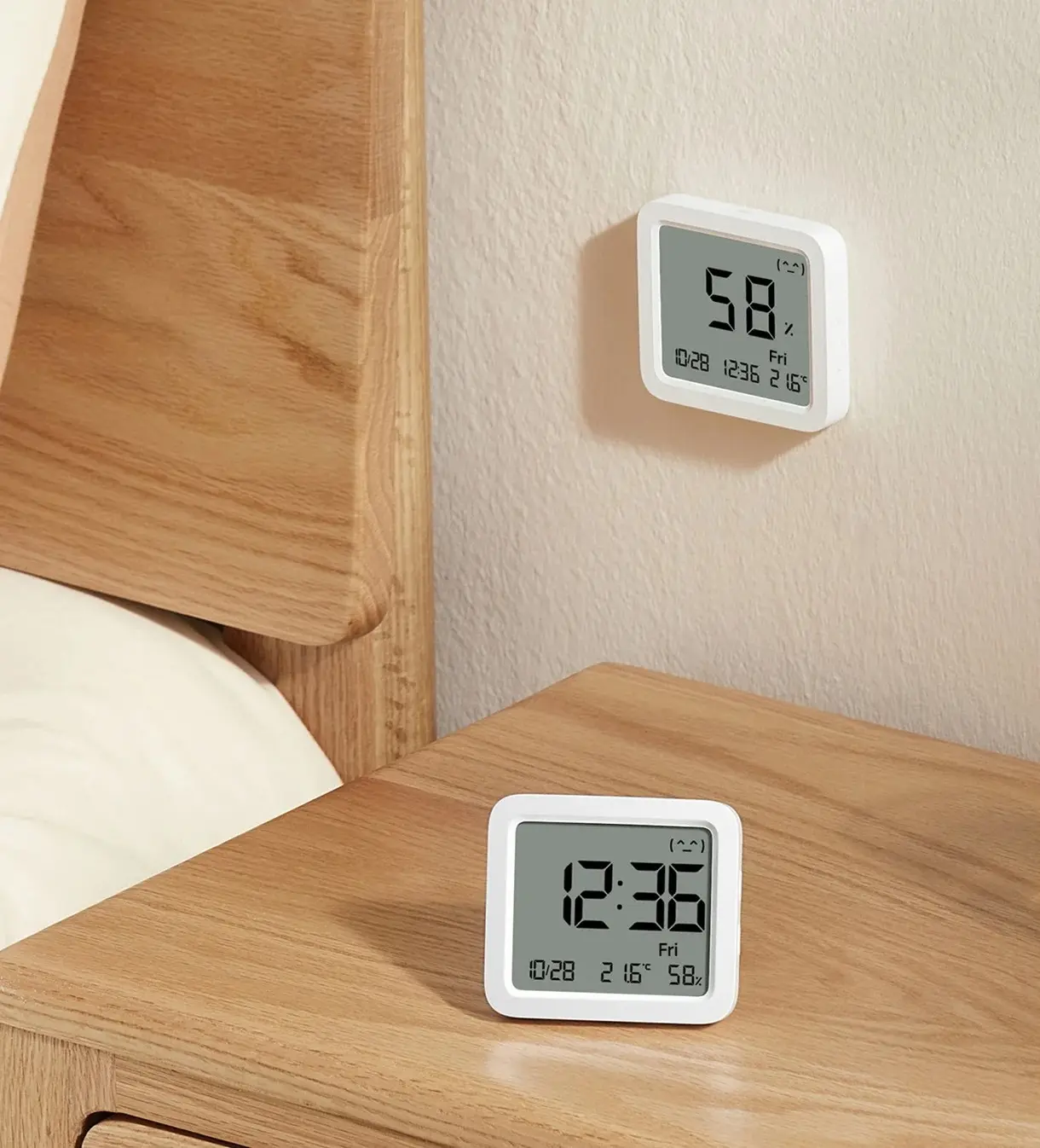 Statie meteo Xiaomi Smart Temperature and Humidity Monitor 3 (White)